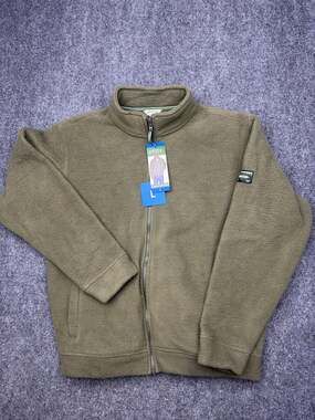 Orvis Fleece Full Zip Jacket Size Large
